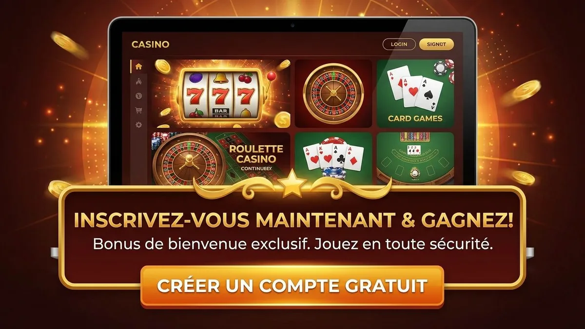Inscription avec bonus